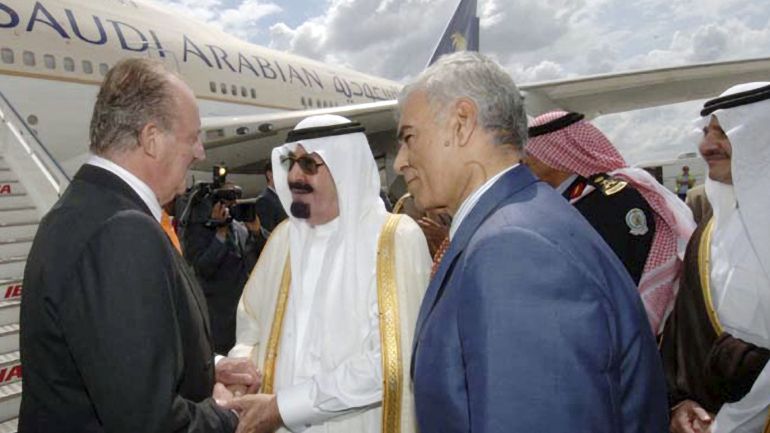 Corruptie Spaanse koning Saudi Arabië